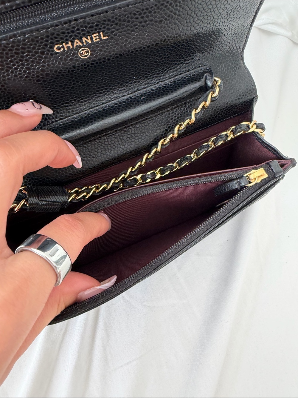 chanel wallet on chain gold hardware - Picture 4 of 10